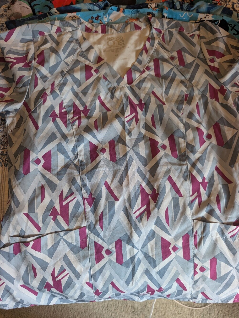 Barco One Women's Scrub Tops - Picture 7 of 9